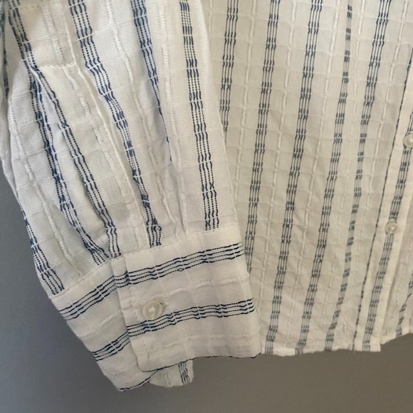 NWT Lou & Grey Button-up Top with Flat Collar - Picture 8 of 8